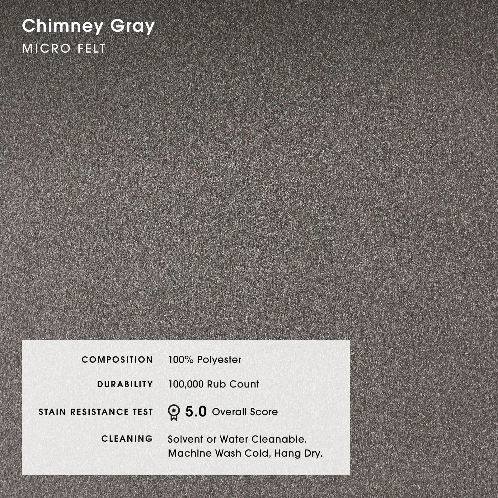 Modular Bondi Black 3-Seater U-Sectional in Chimney Gray | Memory Foam Blend