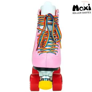 Moxi Rainbow Roller Skates - Bubblegum Pink