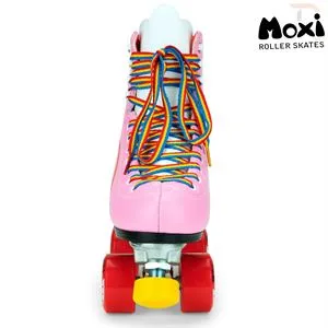 Moxi Rainbow Roller Skates - Bubblegum Pink