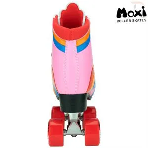 Moxi Rainbow Roller Skates - Bubblegum Pink