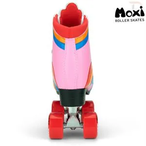 Moxi Rainbow Roller Skates - Bubblegum Pink