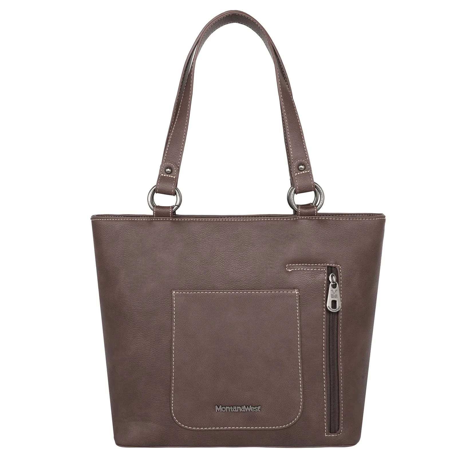 MW1199G-8317 Montana West Concho Collection Concealed Carry Tote