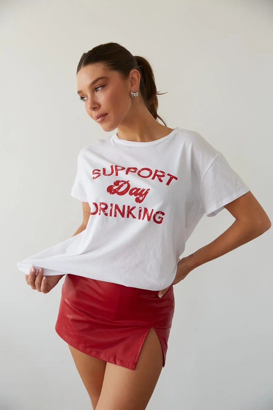 Native Daughters Support Day Drinking Tee