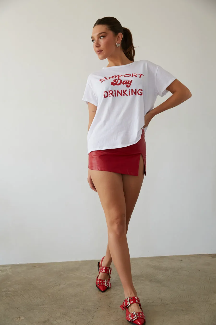 Native Daughters Support Day Drinking Tee