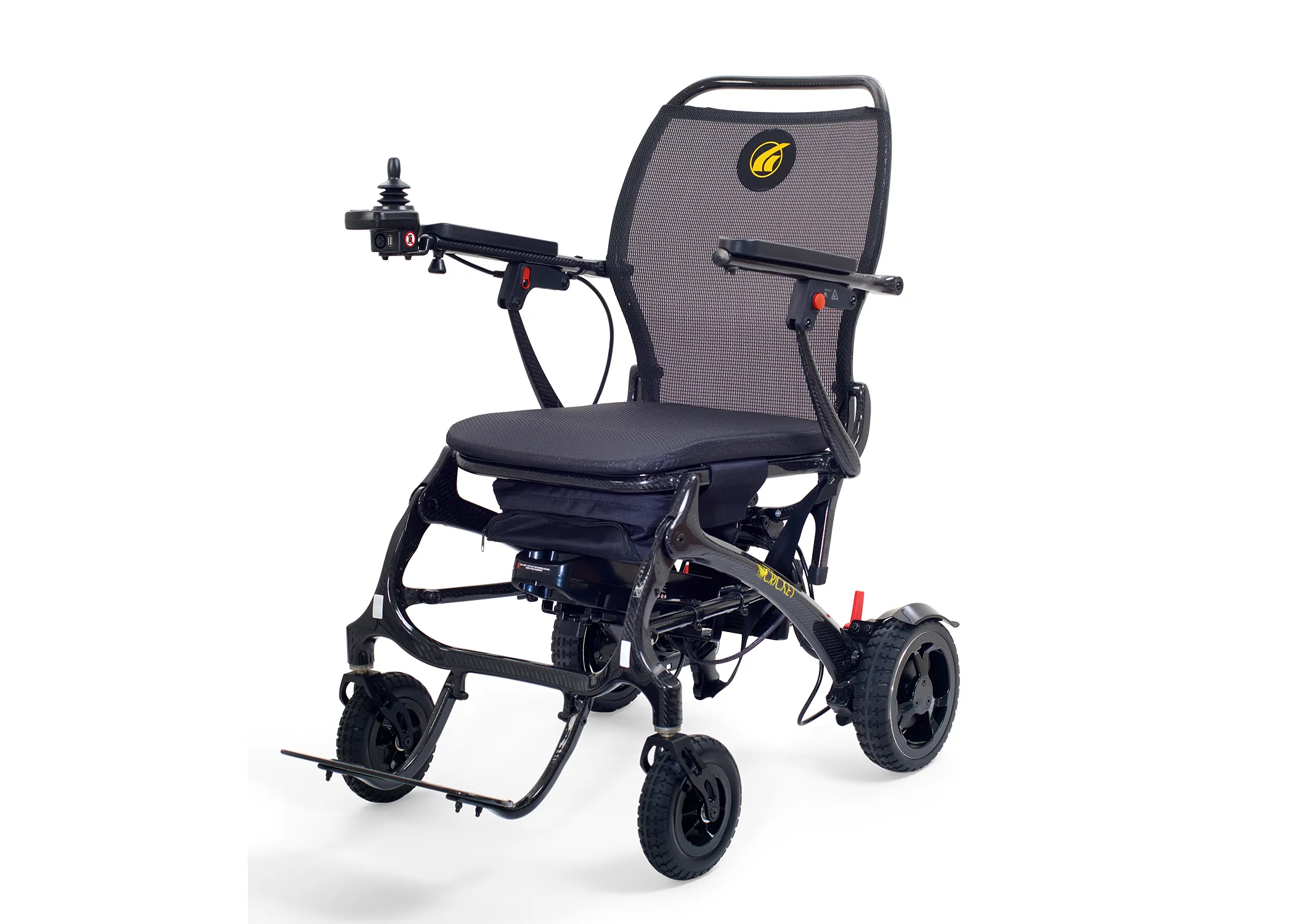 New Golden Technologies Cricket GP302 Folding Power Wheelchair | 17 x 17 inch Seat | Lightweight Foldable Frame