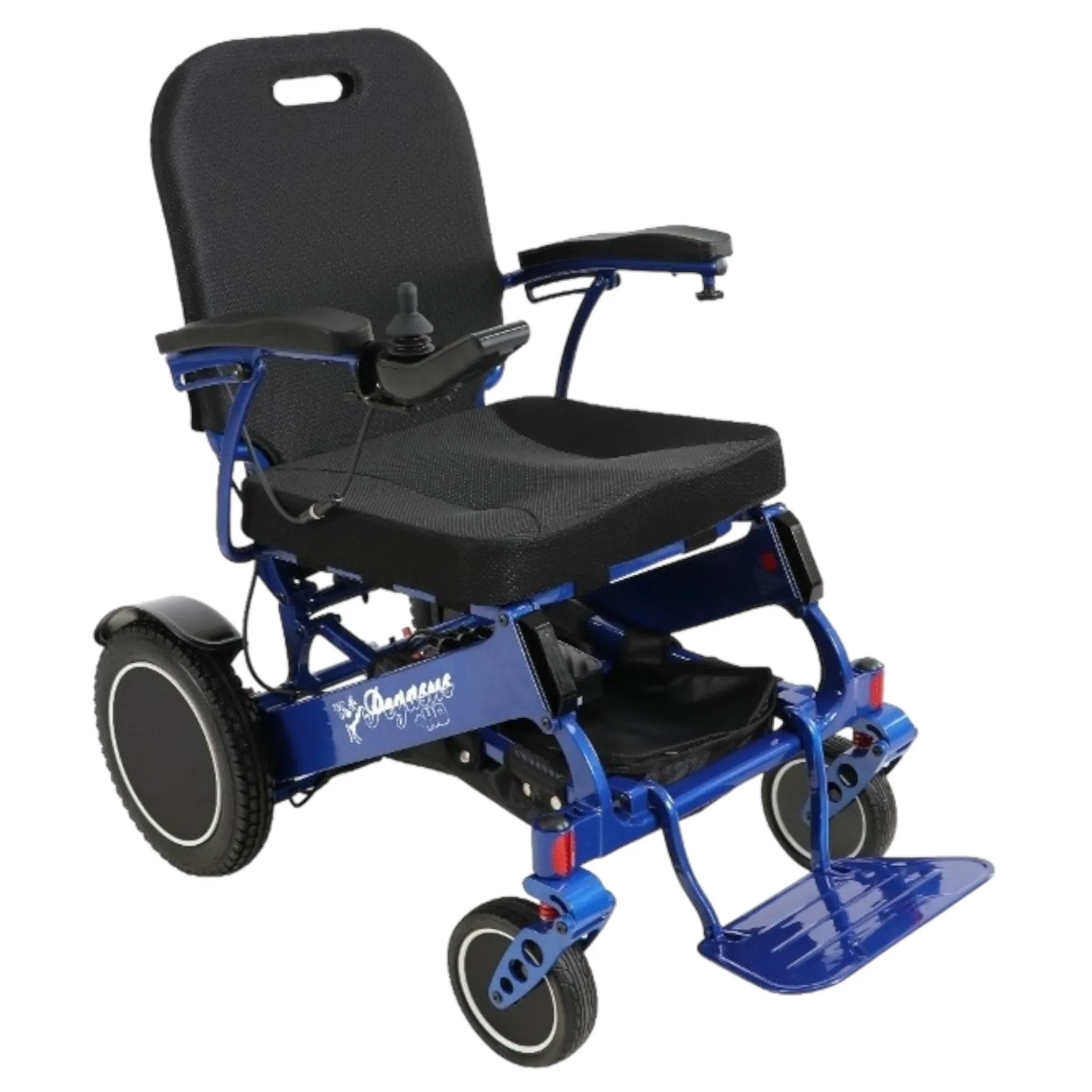 New Pegasus Plus HD Bariatric Foldable Power Chair | 19 x 19 inch Seat | 440 LB Capacity | Lightweight Carbon Fiber Frame