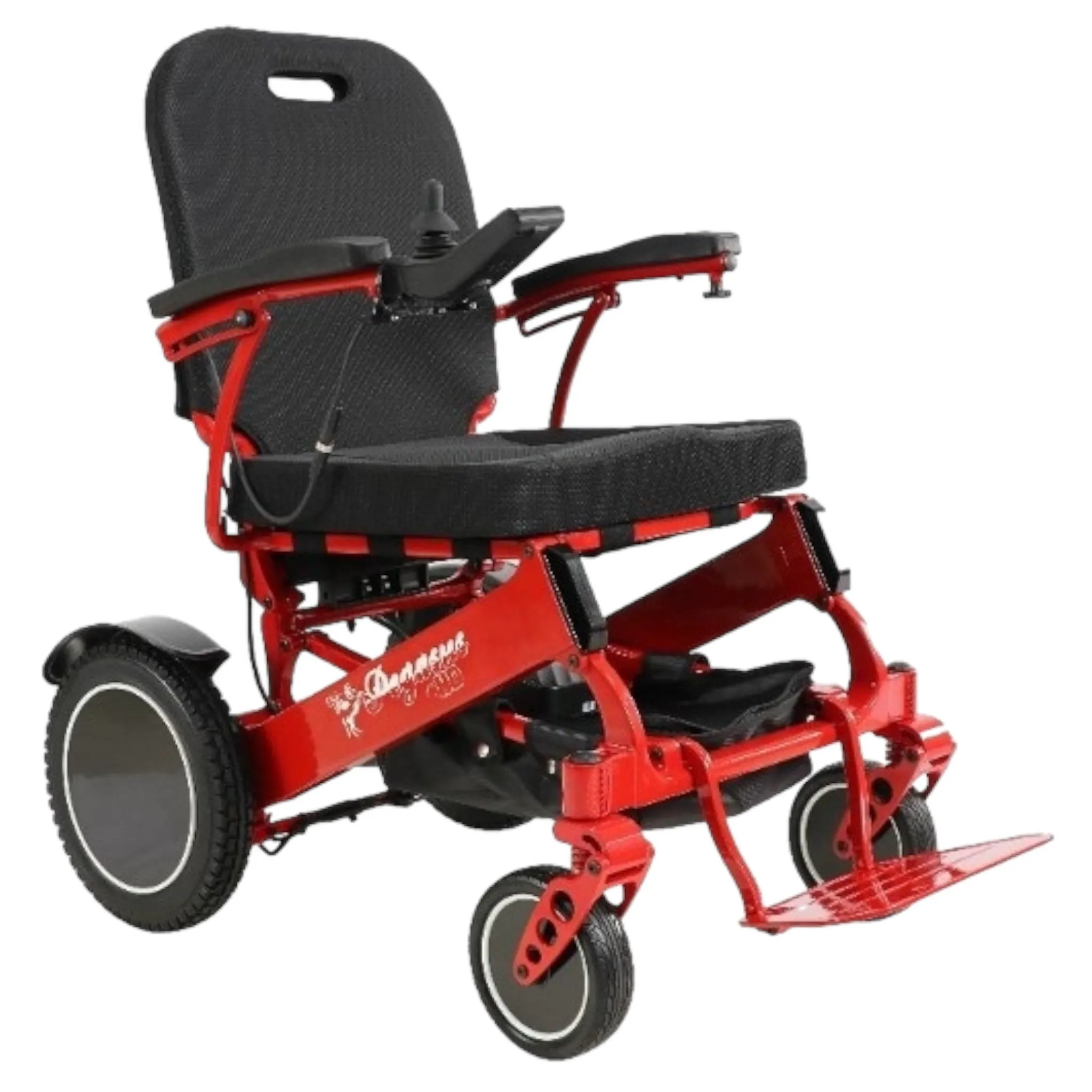 New Pegasus Plus HD Bariatric Foldable Power Chair | 19 x 19 inch Seat | 440 LB Capacity | Lightweight Carbon Fiber Frame