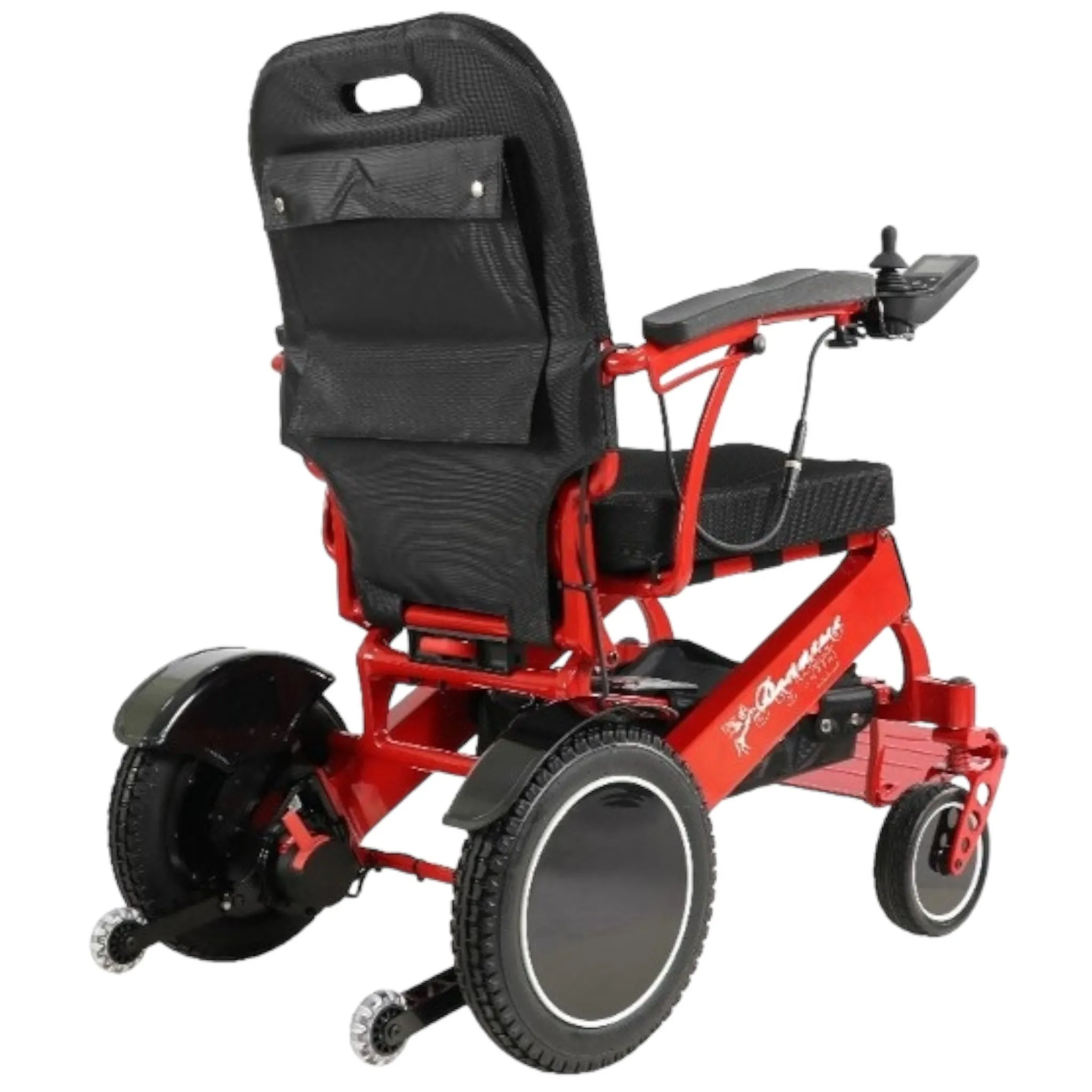 New Pegasus Plus HD Bariatric Foldable Power Chair | 19 x 19 inch Seat | 440 LB Capacity | Lightweight Carbon Fiber Frame