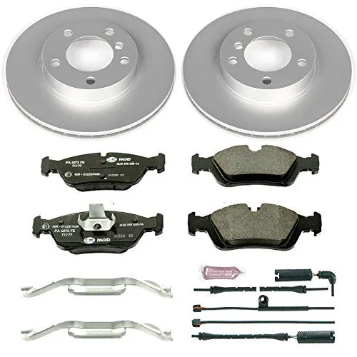 Power Stop ESK496 Front Euro-Stop Brake Kit BMW