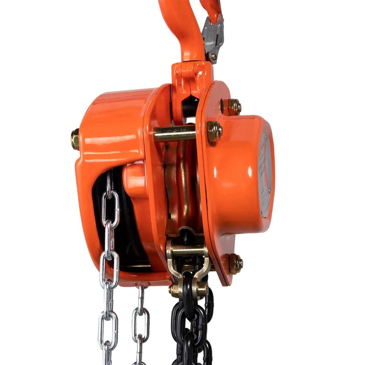 TMG Industrial 2 Ton 10' Lift Chain Hoist, 360° Swivel Hook, ASME B30.16, TMG-AHC2