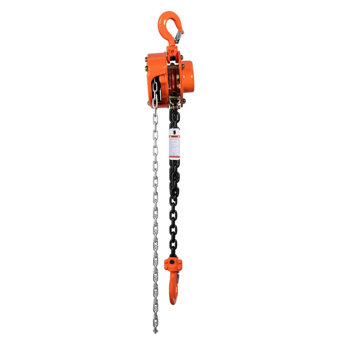 TMG Industrial 2 Ton 10' Lift Chain Hoist, 360° Swivel Hook, ASME B30.16, TMG-AHC2