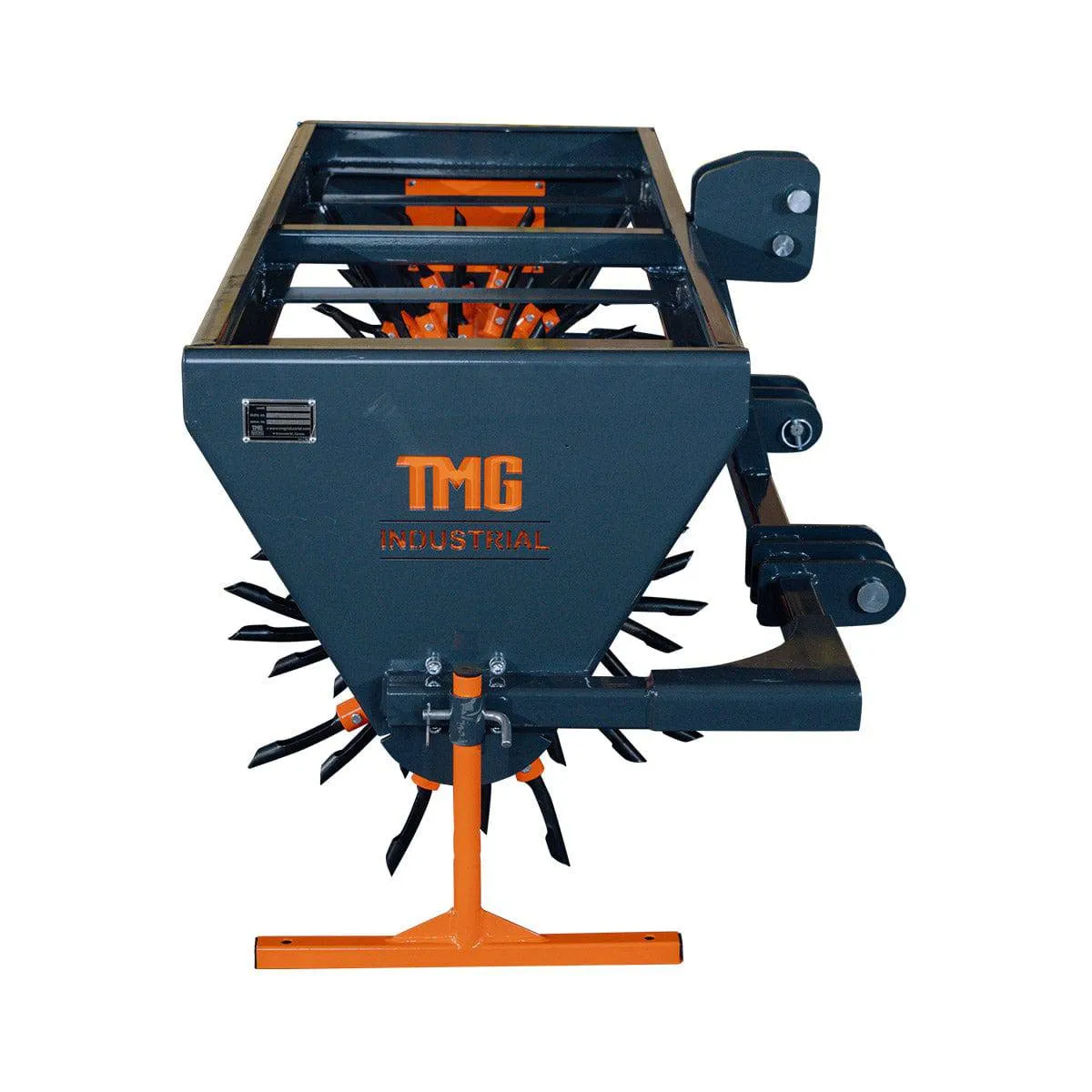 TMG Industrial 3 Point Hitch Drum Plug Aerator, 62” Working Width, Cat 1 & Cat 2 Tractors, 5” Plug Length, TMG-TLA60